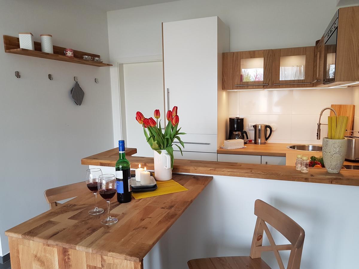 Apartment Zum Strand Wendisch Rietz Buitenkant foto